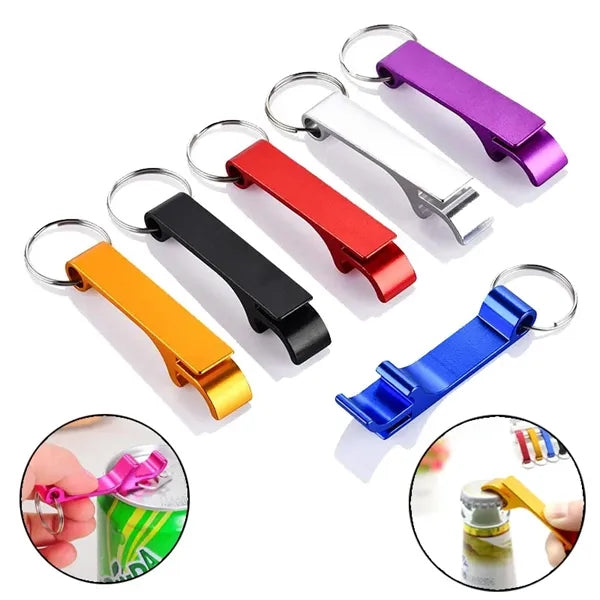 Aluminum Beer Bottle Opener Key Chains