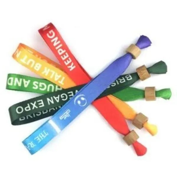 1/2" rPET Recycled Sublimated Eco-friendly Event Wristbands