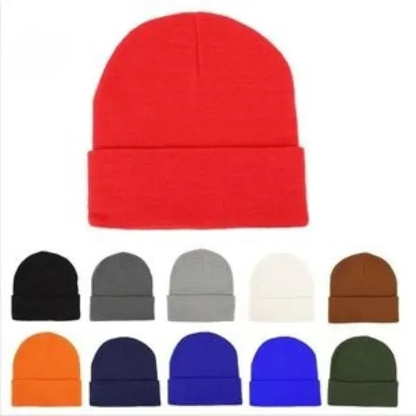 Embroidery Cuffed Beanie (10k stitches included)