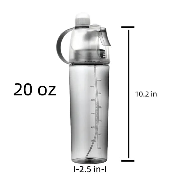 Portable Spray Water Sports Bottle Mist and Sip