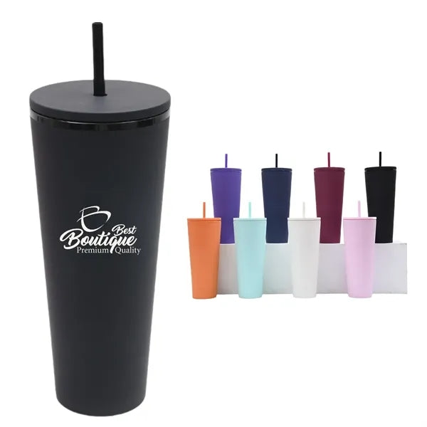 26oz Tumbler With Lid And Straw Water Bottle Cup Mug