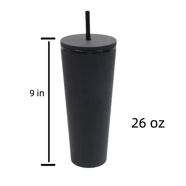 26oz Tumbler With Lid And Straw Water Bottle Cup Mug