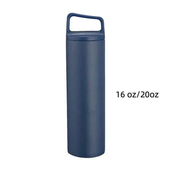 Thermos Cup Vacuum Stainless Steel Water Bottle With Handle