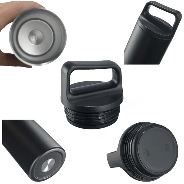 Thermos Cup Vacuum Stainless Steel Water Bottle With Handle