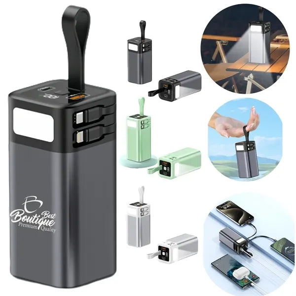 Power Bank 20000mAh Fast-Charging Portable Charger