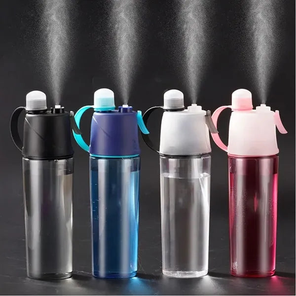 20oz Outdoor Sports Hydration Spray Mist Water Bottle