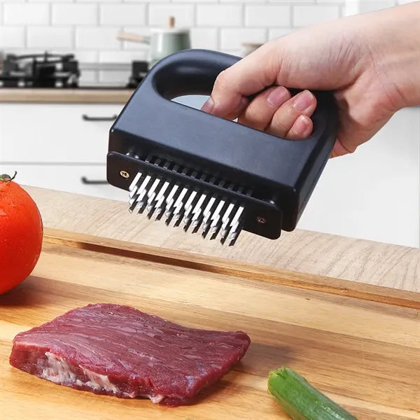 Meat Tenderizer Tool with 48 Stainless Steel Blades