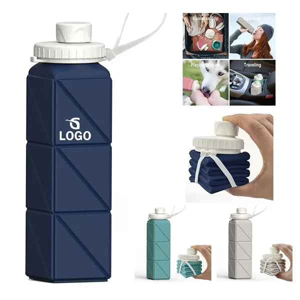 Collapsible Silicone Water Bottle