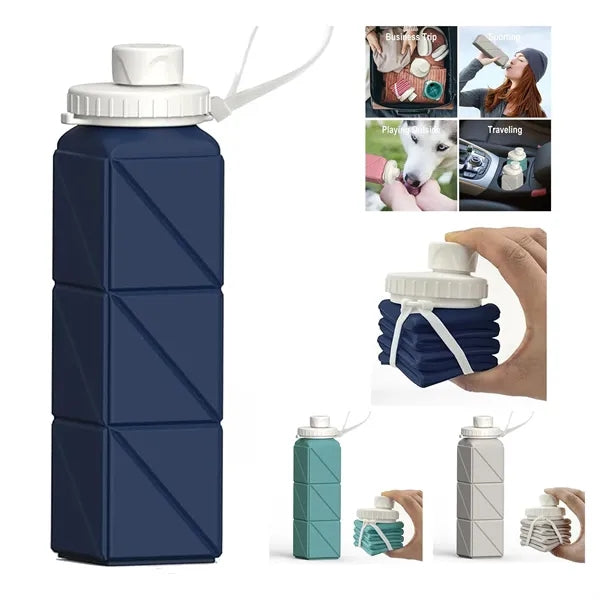 Collapsible Silicone Water Bottle