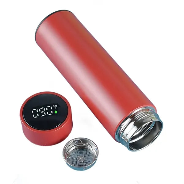 16 OZ Smart Water Bottle with LED Temperature Display
