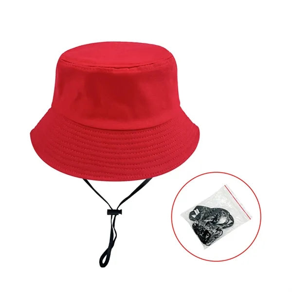 100% Cotton Unisex Fisherman Bucket Hat