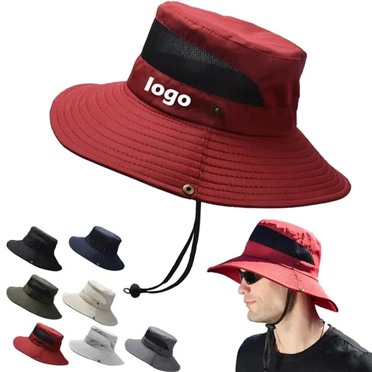 Drawstring Bucket Hat
