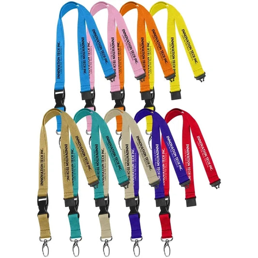 Lanyard with Buckle Release and Safety