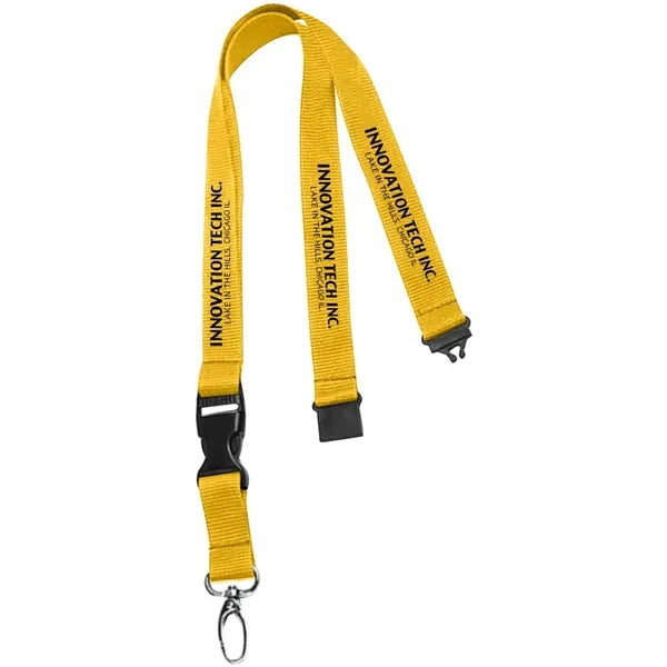 Lanyard with Buckle Release and Safety