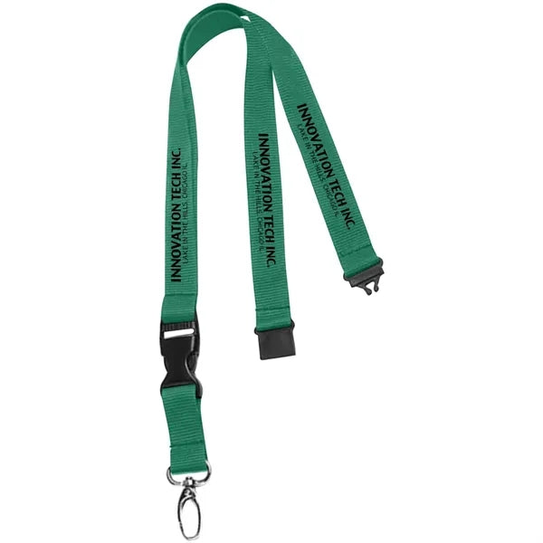 Lanyard with Buckle Release and Safety