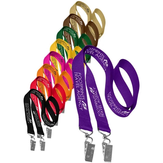 Double Ended Polyester Lanyard