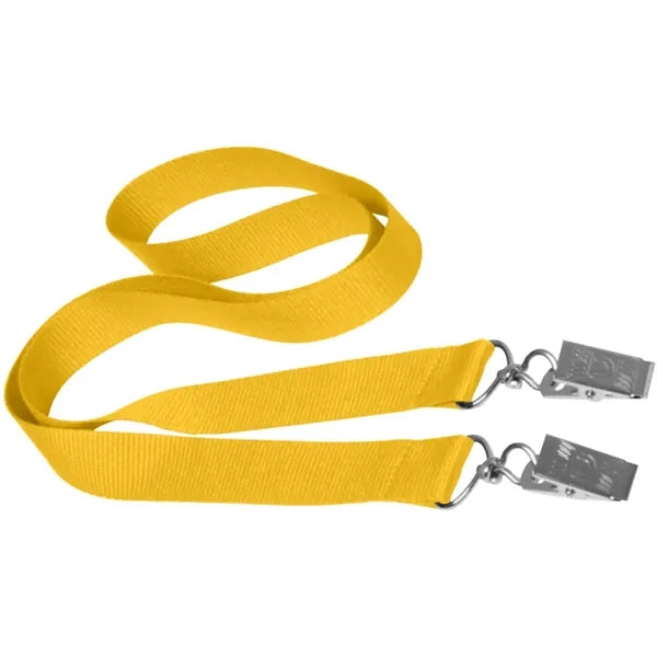 Double Ended Polyester Lanyard