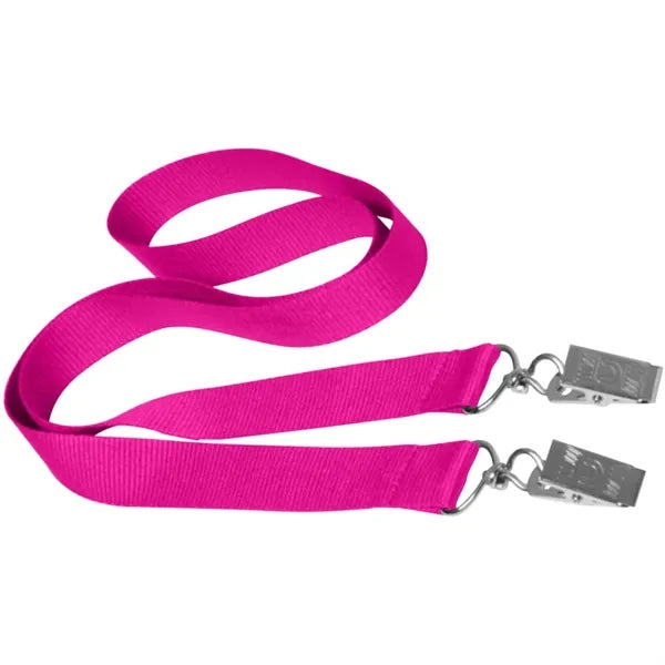 Double Ended Polyester Lanyard