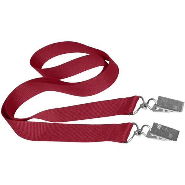 Double Ended Polyester Lanyard