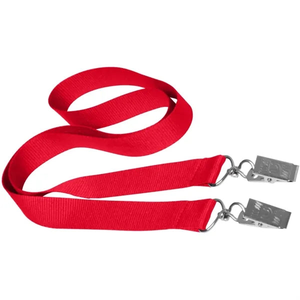 Double Ended Polyester Lanyard