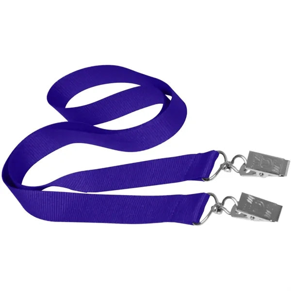 Double Ended Polyester Lanyard