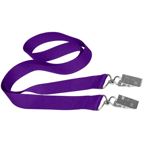 Double Ended Polyester Lanyard