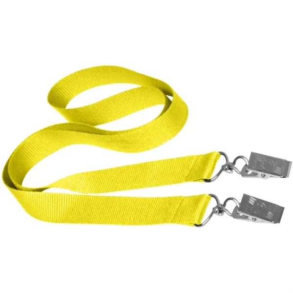 Double Ended Polyester Lanyard