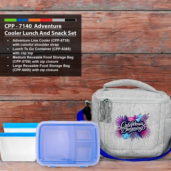 Adventure Cooler Lunch & Snack Set