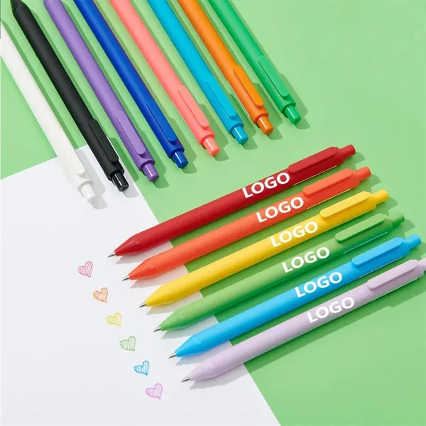 Macaron Click Gel Ink Business Signature Pens