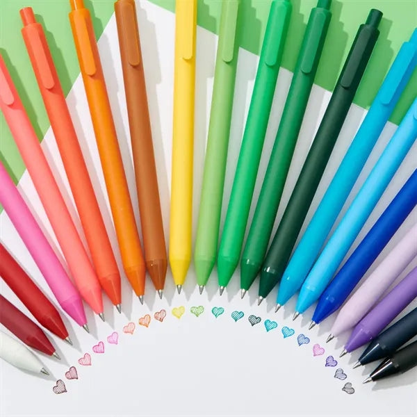 Macaron Click Gel Ink Business Signature Pens
