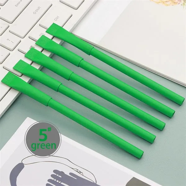 Recyclable Paper Ink Pen with Cap