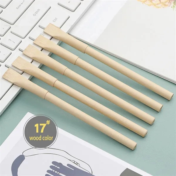 Recyclable Paper Ink Pen with Cap