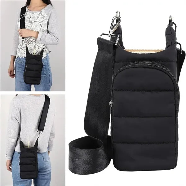 Insulated Water Bottle Carrier Bag