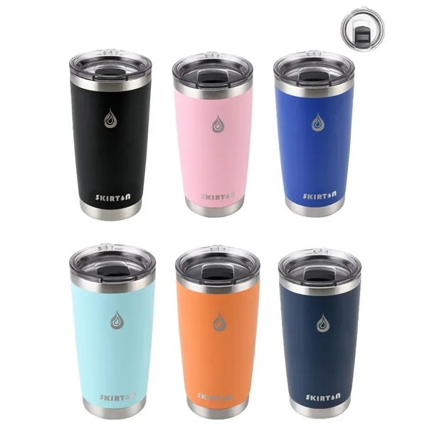 20oz Double Layer Stainless Steel Mug with Magnetic Lid
