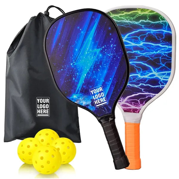Wood Pickleball Paddle Set