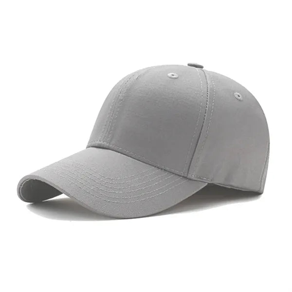 100% Cotton 6 Panel Structured Baseball Caps