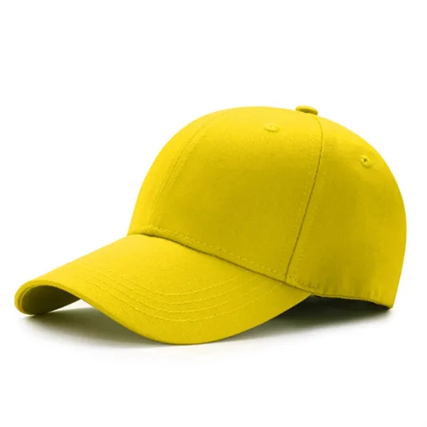 100% Cotton 6 Panel Structured Baseball Caps