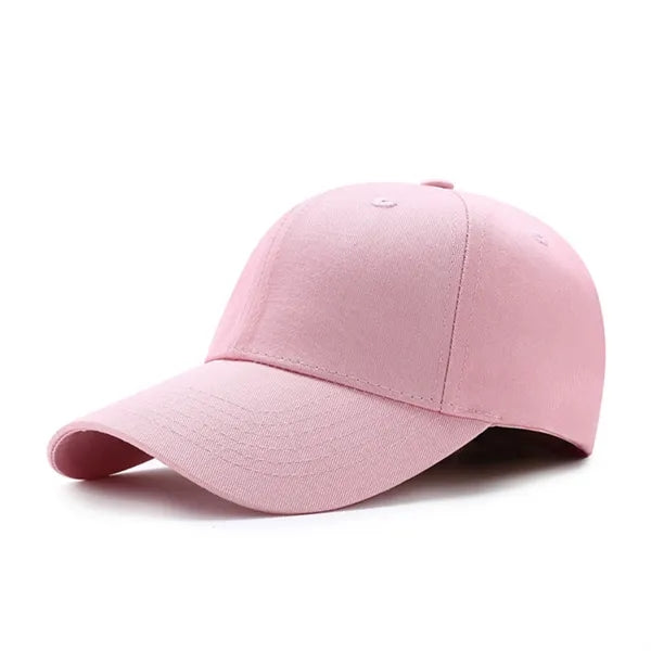 100% Cotton 6 Panel Structured Baseball Caps