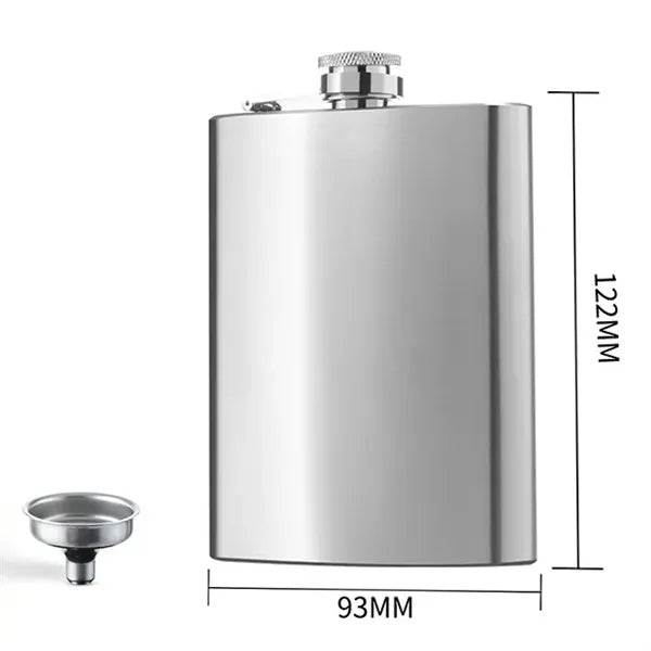 8oz Stainless Steel hip flask
