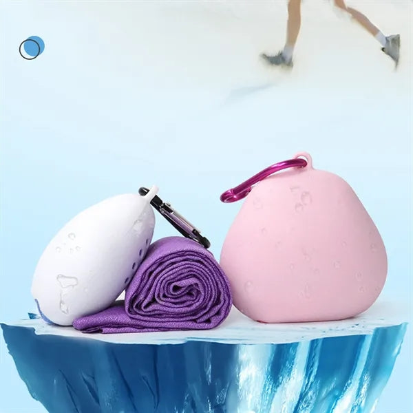 Mini Travel Sports Workout Cooling Sweat Towels with Box
