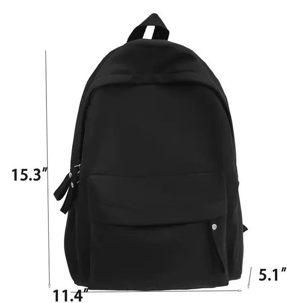 Classic Basic Lightweight Nylon Backpack