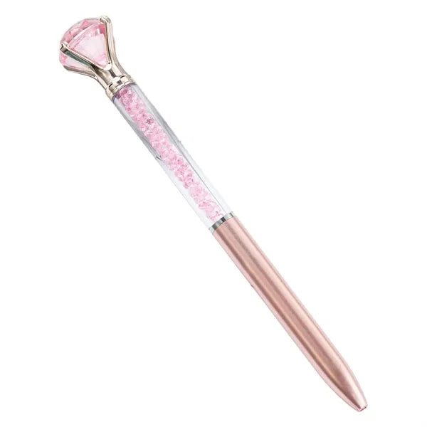 Diamond ballpoint pens