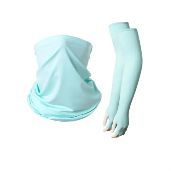 COMBO - Arm sleeves & Neck Gaiter w/ Full Bleed Sublimation