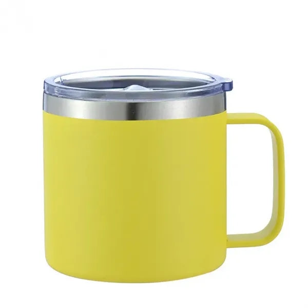 14oz Insulated Vacuum Coffee Mug with Handle