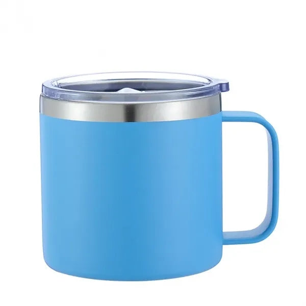 14oz Insulated Vacuum Coffee Mug with Handle