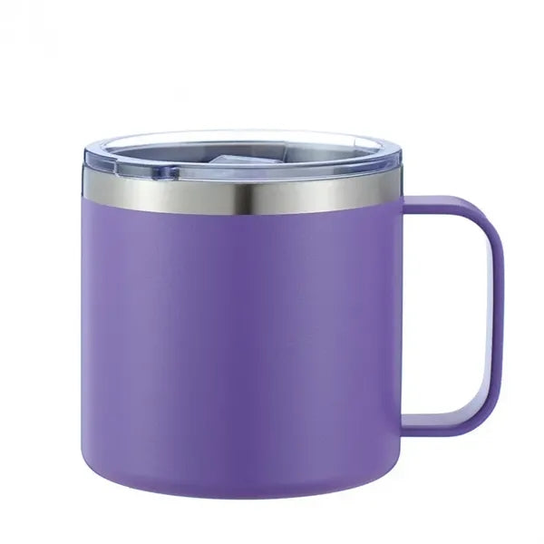 14oz Insulated Vacuum Coffee Mug with Handle