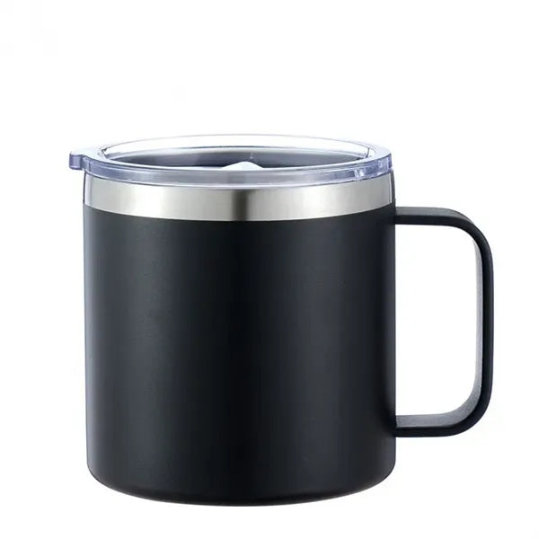 14oz Insulated Vacuum Coffee Mug with Handle