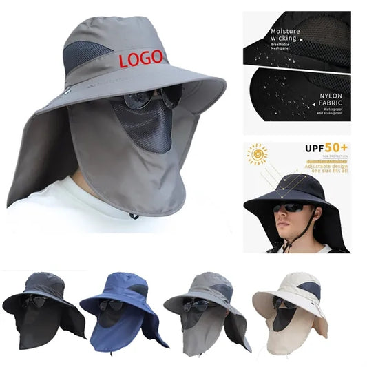 Breathable UV Protection Cape Hat