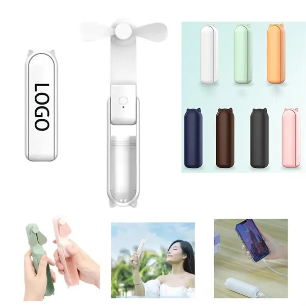 Rechargeable Mini Folding Fan