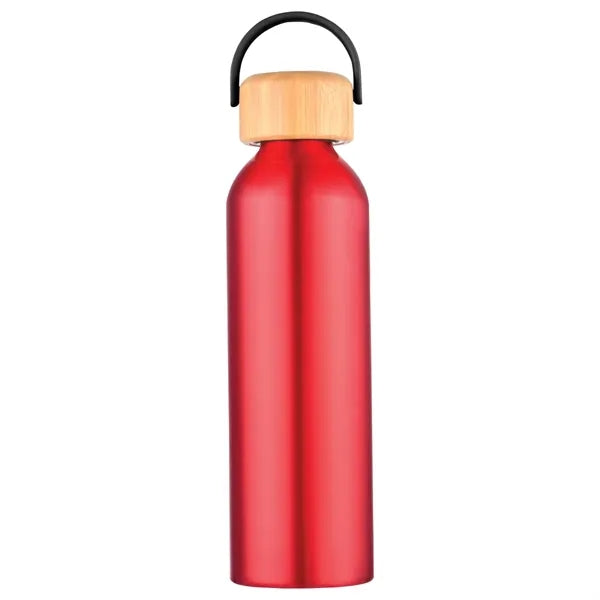 Volker 24 oz. Aluminum Bottle w/Bamboo Lid